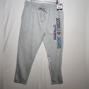 NWT Jacksonville Jaguars NFL Team Apparel Sleepwear Men's XXL Draw Waist Pants.